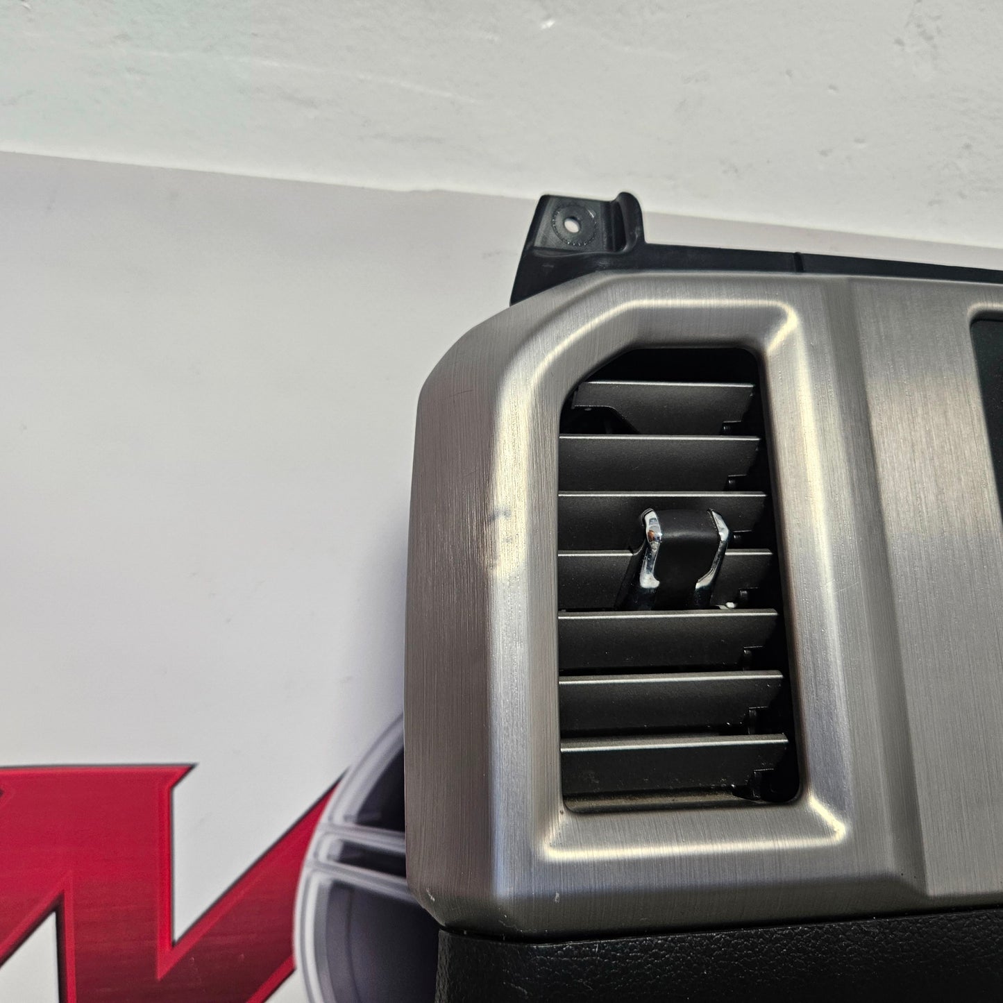 2015-2020 FORD F150 CENTER CONSOLE PLATINUM REAR BACK TRIM COVER A/C PANEL #3640