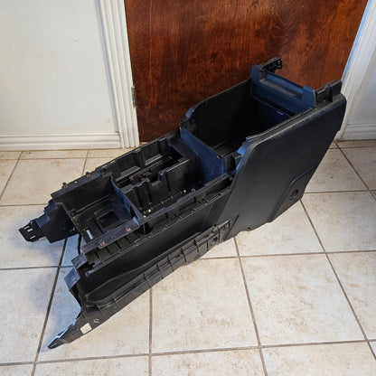 2015-2020 FORD F150 CENTER CONSOLE BASE FRAME BODY BLACK OEM #3647