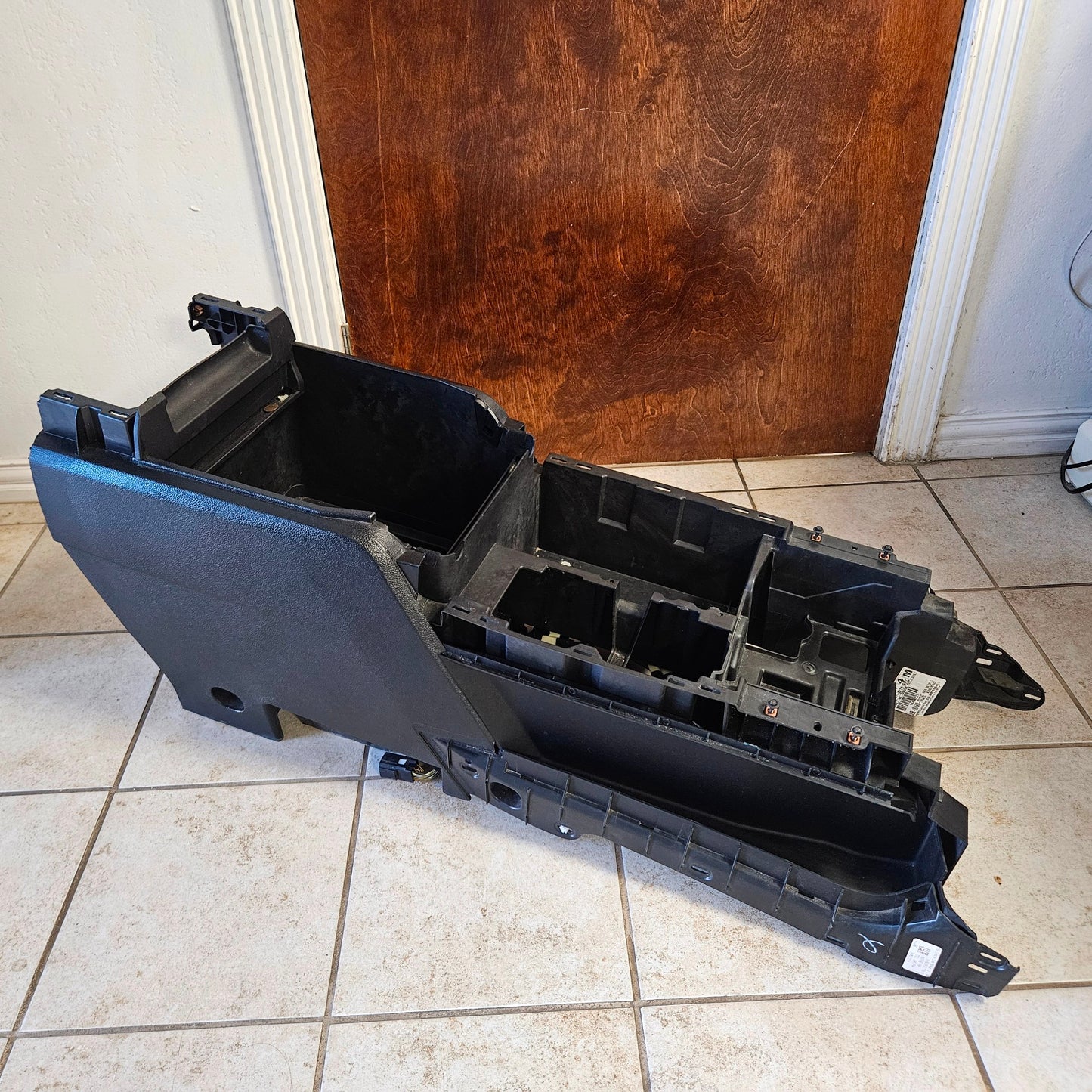 2015-2020 FORD F150 CENTER CONSOLE BASE FRAME BODY BLACK OEM #3647