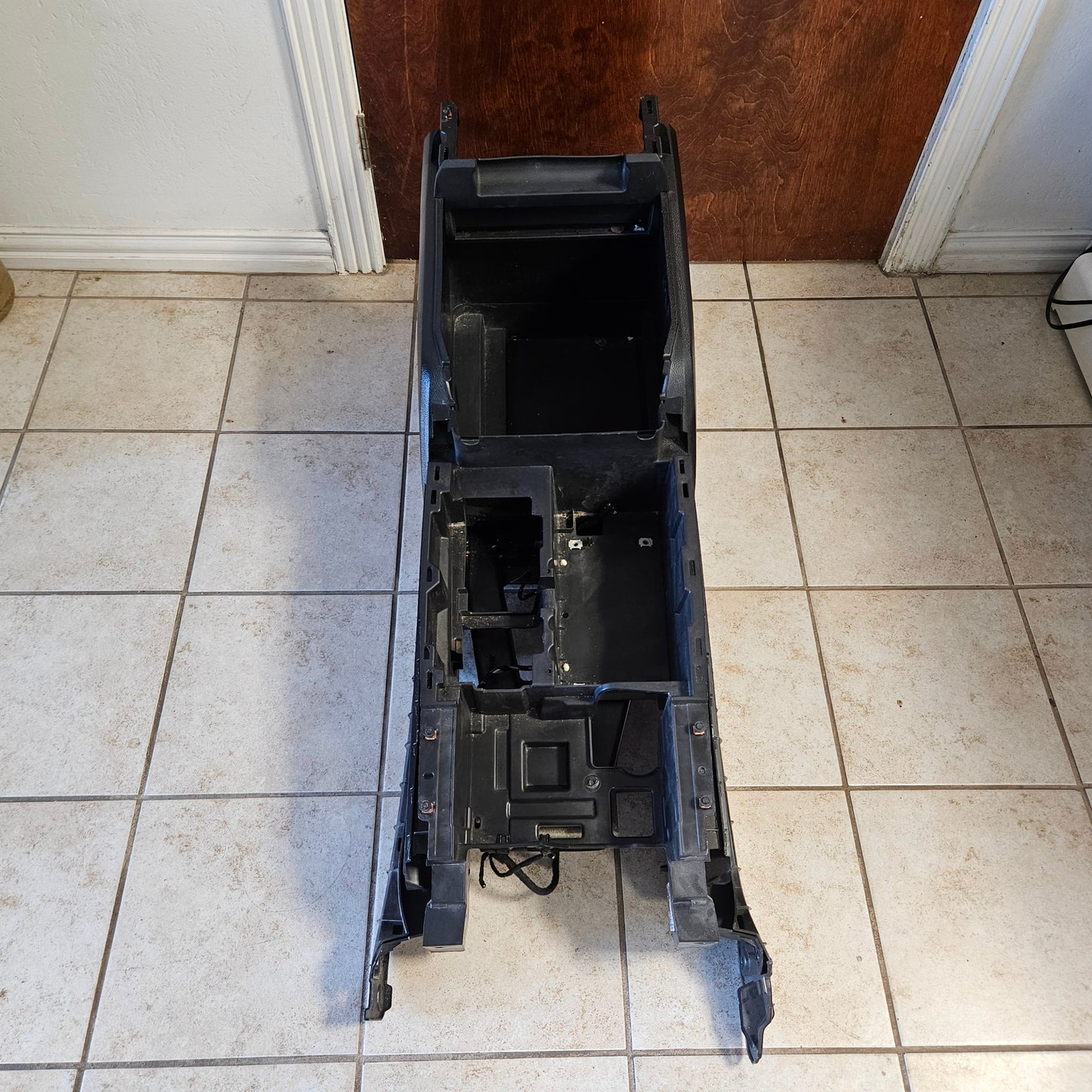 2015-2020 FORD F150 CENTER CONSOLE BASE FRAME BODY BLACK OEM #3647