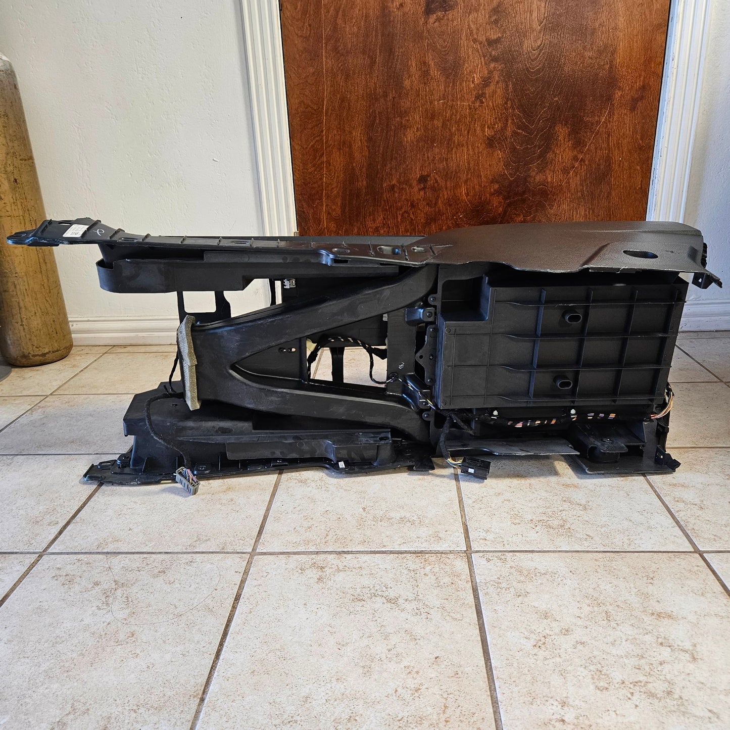 2015-2020 FORD F150 CENTER CONSOLE BASE FRAME BODY BLACK OEM #3647