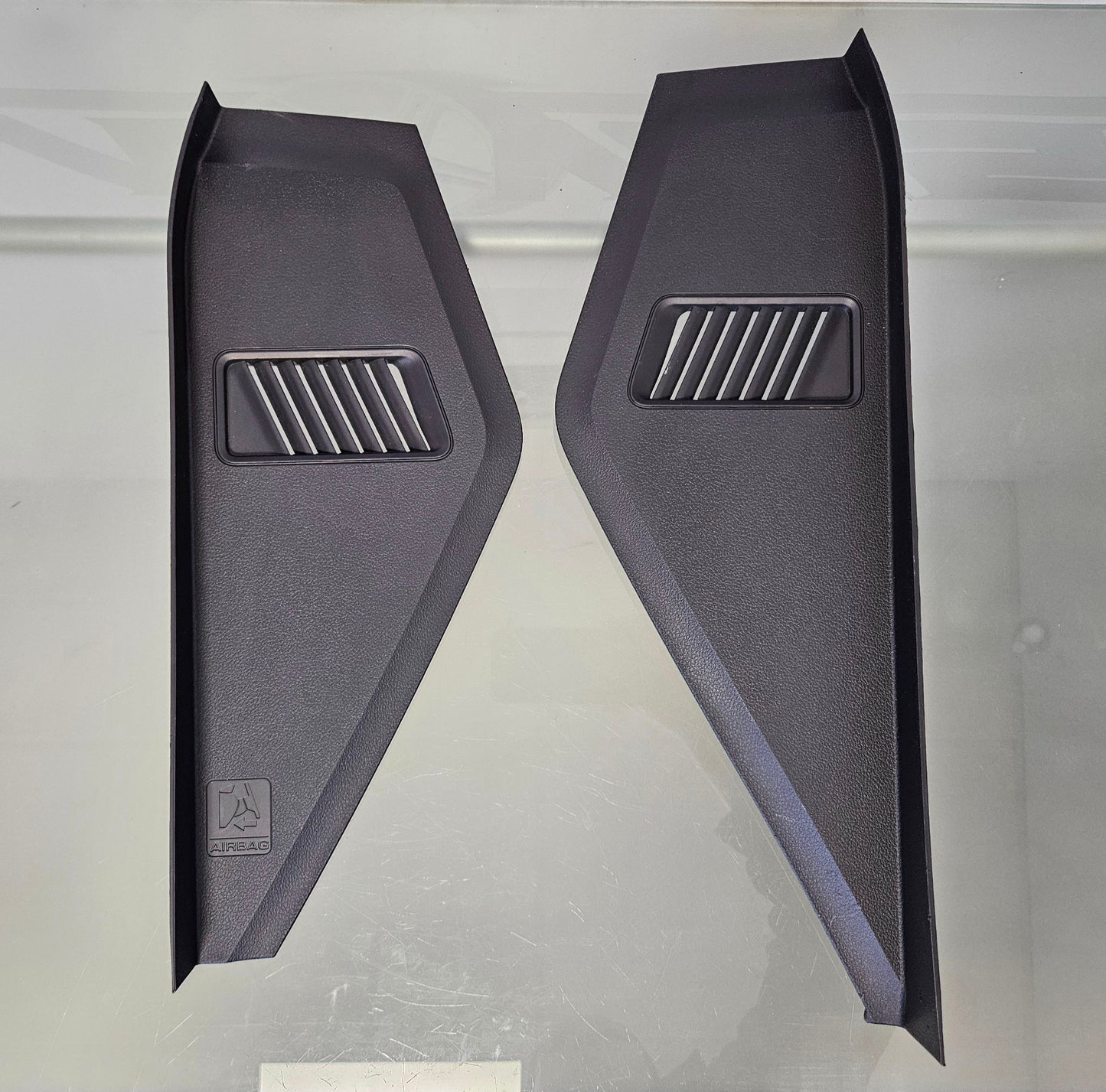2021-2025 FORD F150 END DASH DASHBOARD LEFT & RIGHT TRIM COVER PANEL  #3650