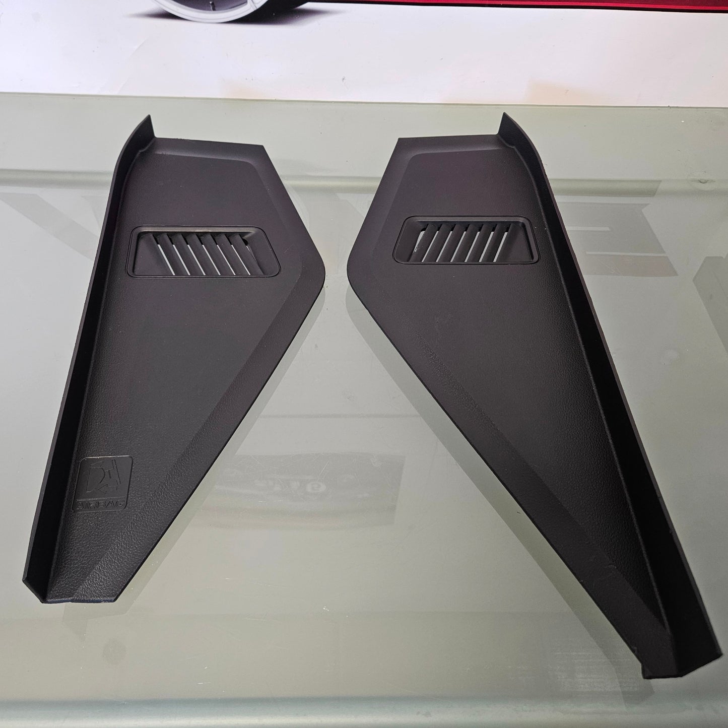 2021-2025 FORD F150 END DASH DASHBOARD LEFT & RIGHT TRIM COVER PANEL  #3650