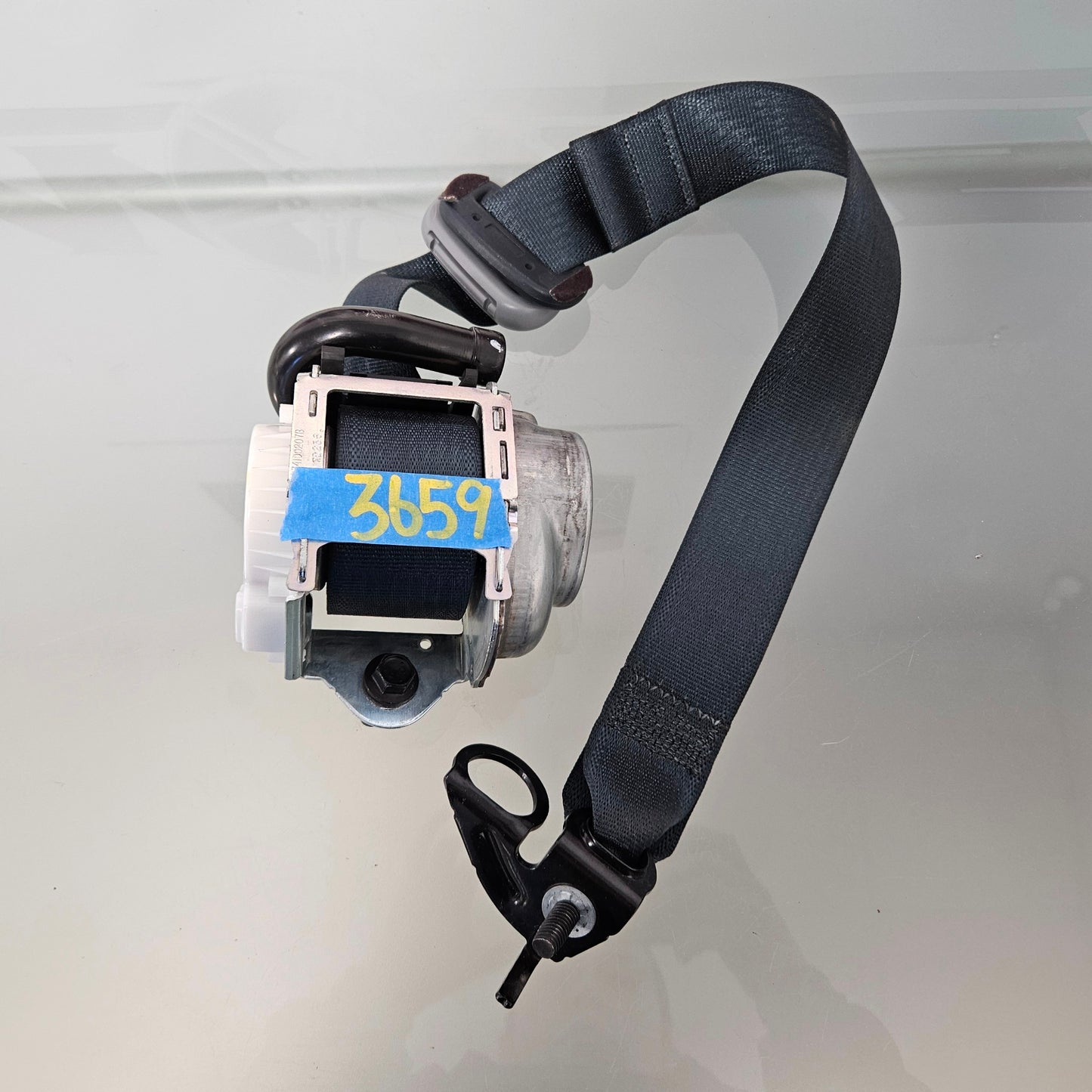 2021-2025 FORD F150 LIMITED REAR RH PASSENGER SEAT BELT RETRACTOR BLUE  #3659