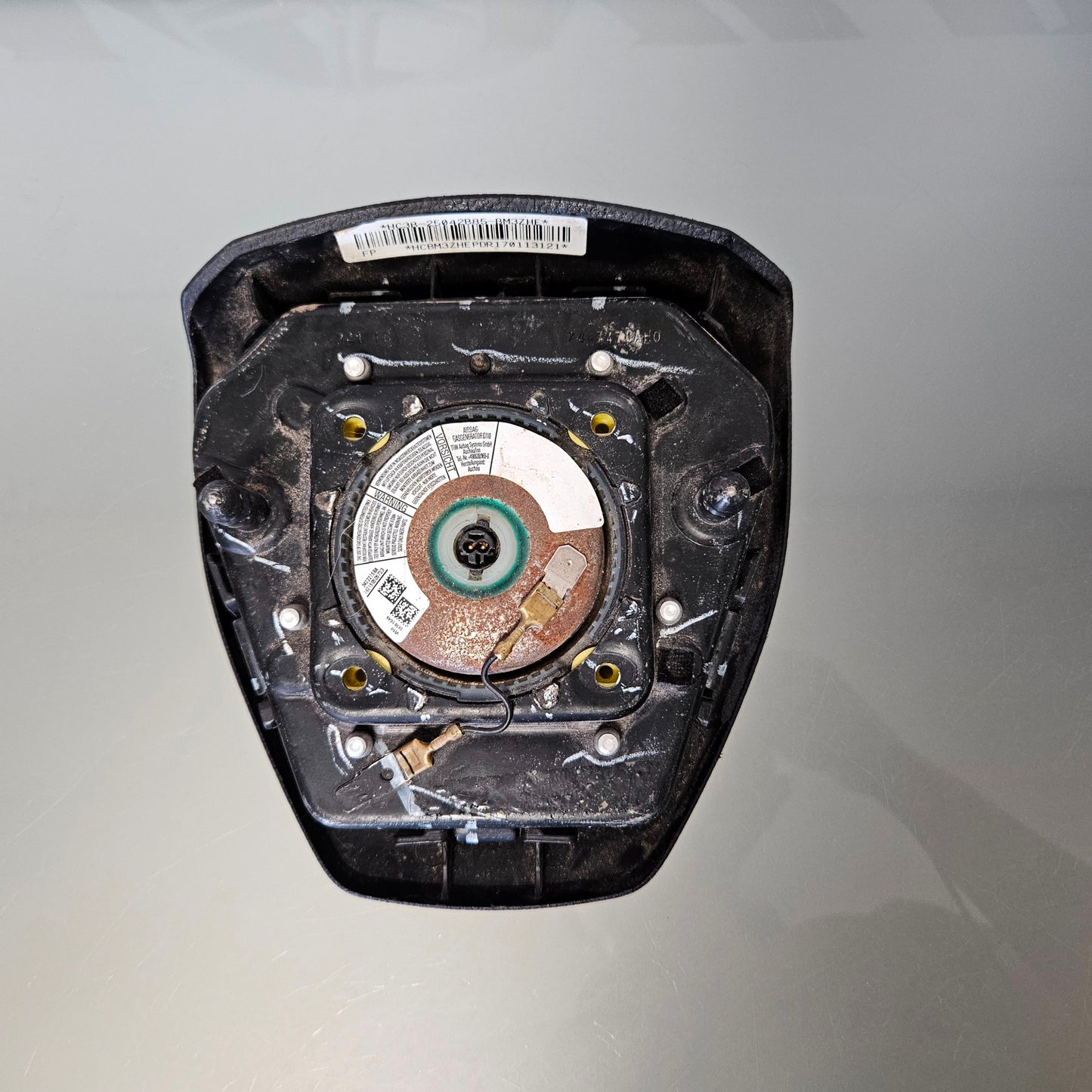 2017-2024  FORD F250 F350 DRIVER STEERING WHEEL BLACK #3669