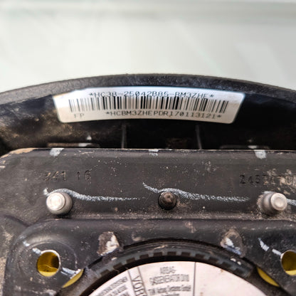 2017-2024  FORD F250 F350 DRIVER STEERING WHEEL BLACK #3669