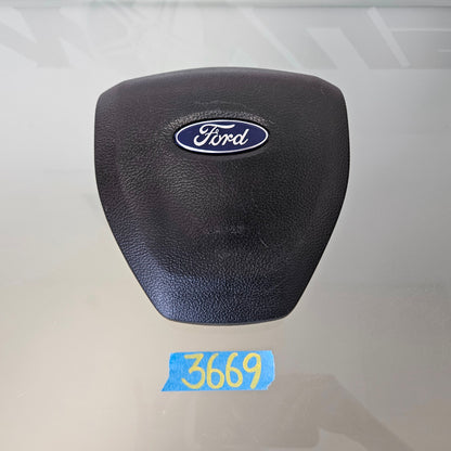 2017-2024  FORD F250 F350 DRIVER STEERING WHEEL BLACK #3669