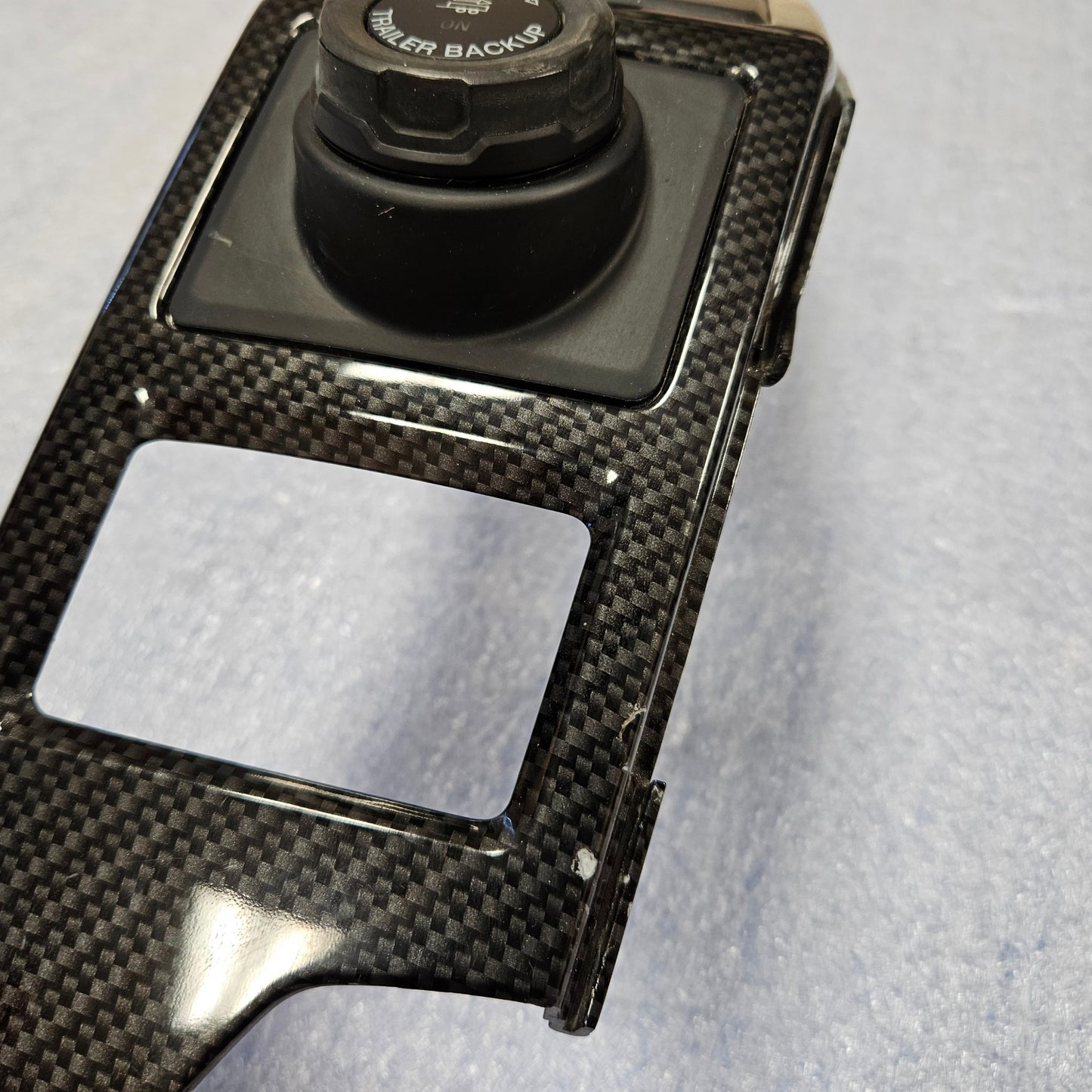 2015-2020 FORD F150 STEERING WHEEL DASH BEZEL AIR VENT TRIM CARBON FIBER  #3685