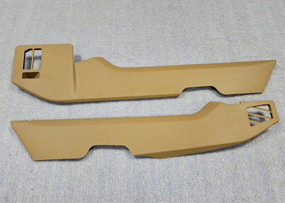 2015-2020 FORD F150 LEFT AND RIGHT CENTER CONSOLE TRIM MOLDING COVER CAMEL #3712