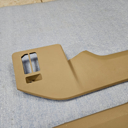 2015-2020 FORD F150 LEFT AND RIGHT CENTER CONSOLE TRIM MOLDING COVER CAMEL #3712