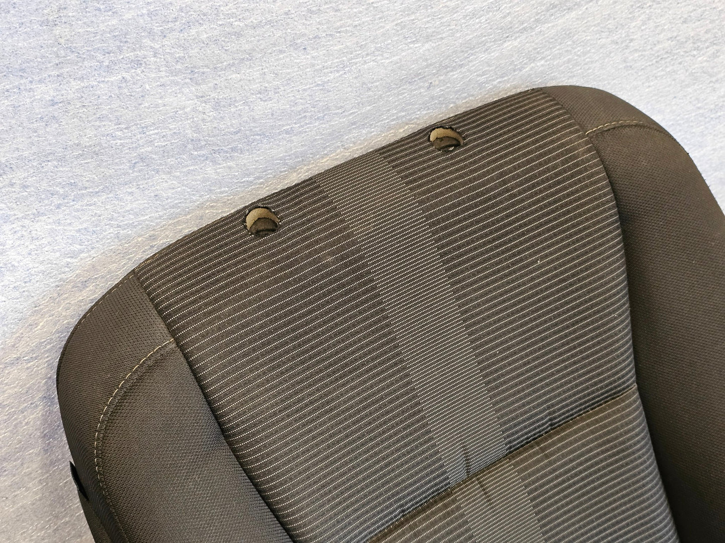 2015-2020 FORD F150 PLATINUM FRONT PASSENGER RIGHT UPPER SEAT CUSHION PAD CLOTH