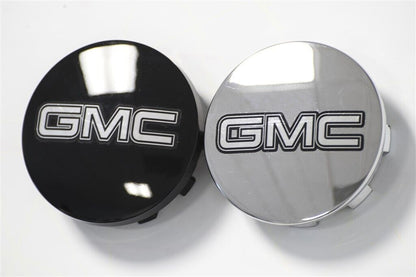 4 GMC SIERRA YUKON DENALI 2500 CENTER CAP LOGOS CHROME DECALS VINYL STICKERS 20