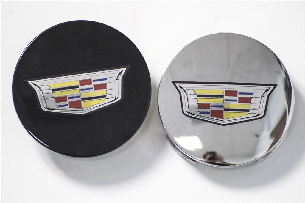 4 CADILLAC ESCALADE CTS ATS CENTER CAP LOGOS DECALS VINYL 20 22 WHEELS 8994
