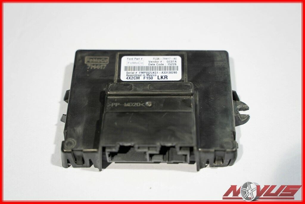 15-17 FORD F150 TRANSFER CASE MODULE FL347H417 DIFFERENTIAL LOCKING CONTROL