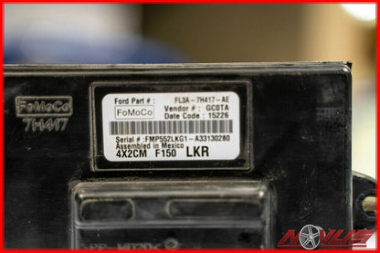 15-17 FORD F150 TRANSFER CASE MODULE FL347H417 DIFFERENTIAL LOCKING CONTROL