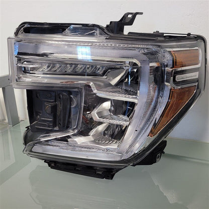 PARTS ONLY 19-21 GMC SIERRA 1500 AT4 LIMITED LEFT DRIVER HEADLIGHT 85535171
