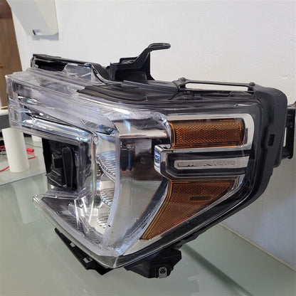 PARTS ONLY 19-21 GMC SIERRA 1500 AT4 LIMITED LEFT DRIVER HEADLIGHT 85535171
