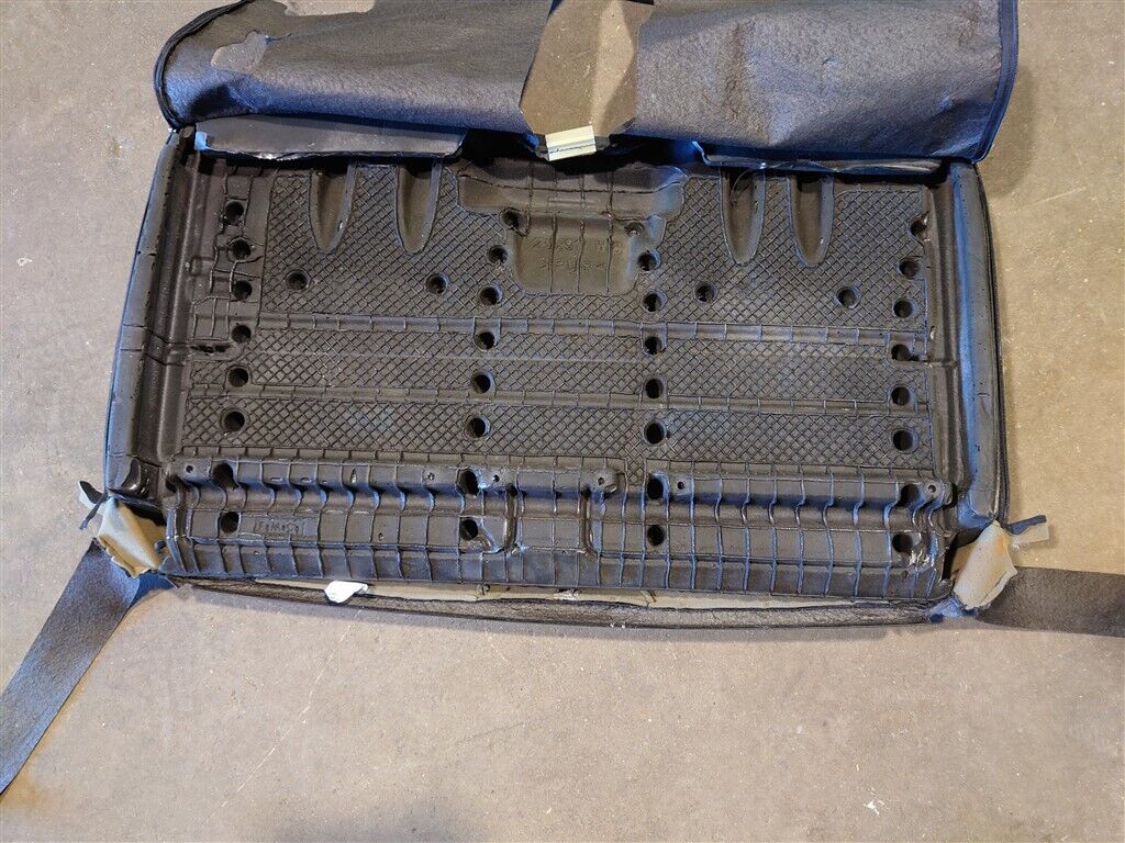 2018-2020 F150 XLT BLACK CLOTH DRIVER REAR BENCH TOP SEAT COVER FOAM SUPERCREW