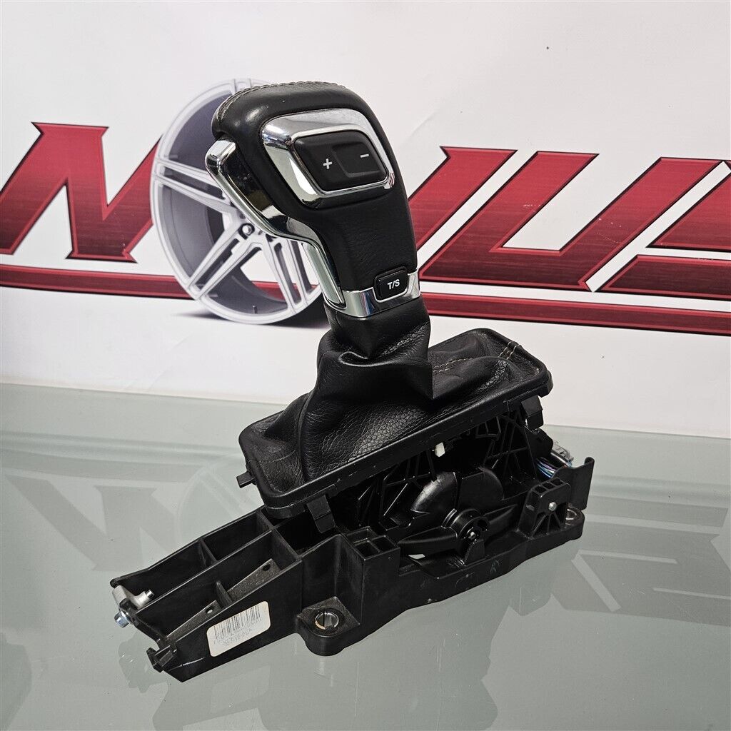2015-2020 FORD F150 LARIAT FLOOR SHIFTER AUTOMATIC BLACK LEATHER JL3B-18045A06