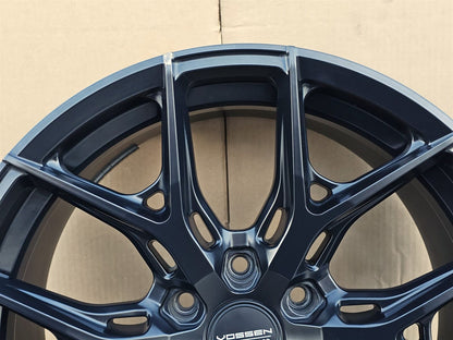 (1) VOSSEN HF6-4 20x9.5 6x135 SATIN BLACK WHEEL HYBRID FORGED-FORD F150 18 21 22
