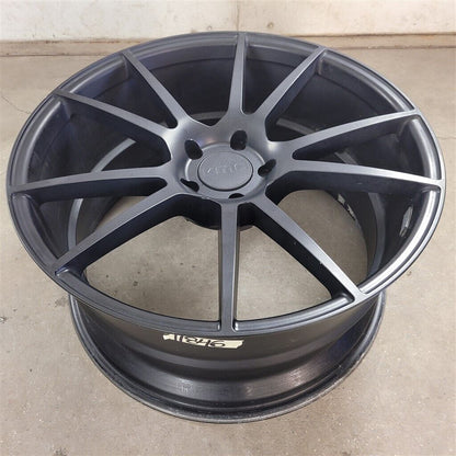 20" KMC FORD MUSTANG BLACK WHEELS RIMS 20x10 5X114.3 REAR WHEEL