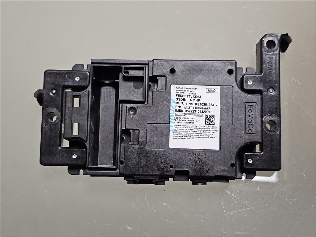 21-23 FORD F150 COMMUNICATION TELEMATIC CONTROL UNIT MODULE ML3T-14H076 22 24