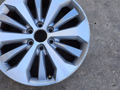 1-OEM 20" FORD F150 XLT WHEEL SILVER MACHINED RIM HL34-1007-JA LARIAT #12842