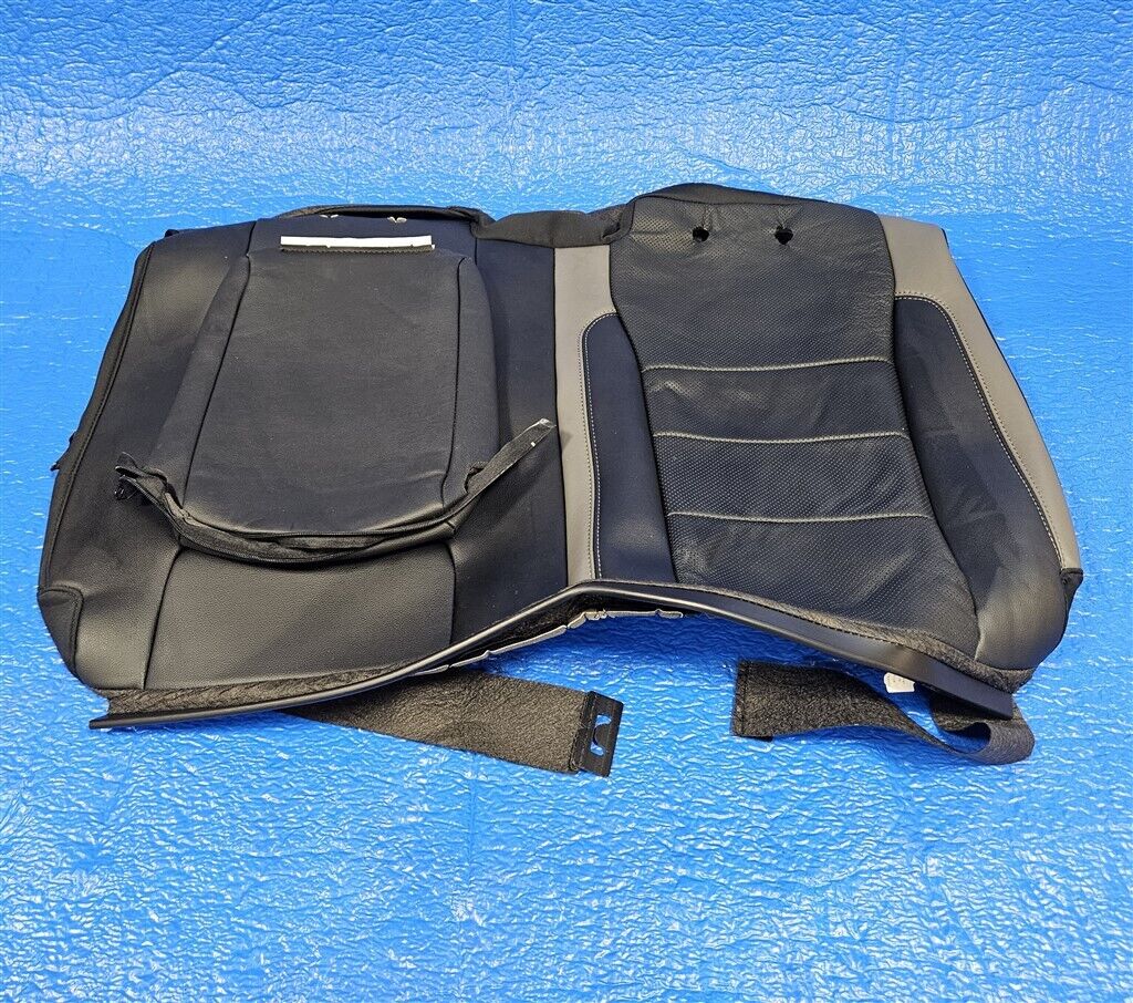2017-2018 FORD F150 RAPTOR SUPERCREW LEATHER BACK DRIVER REAR UPPER SEAT COVER