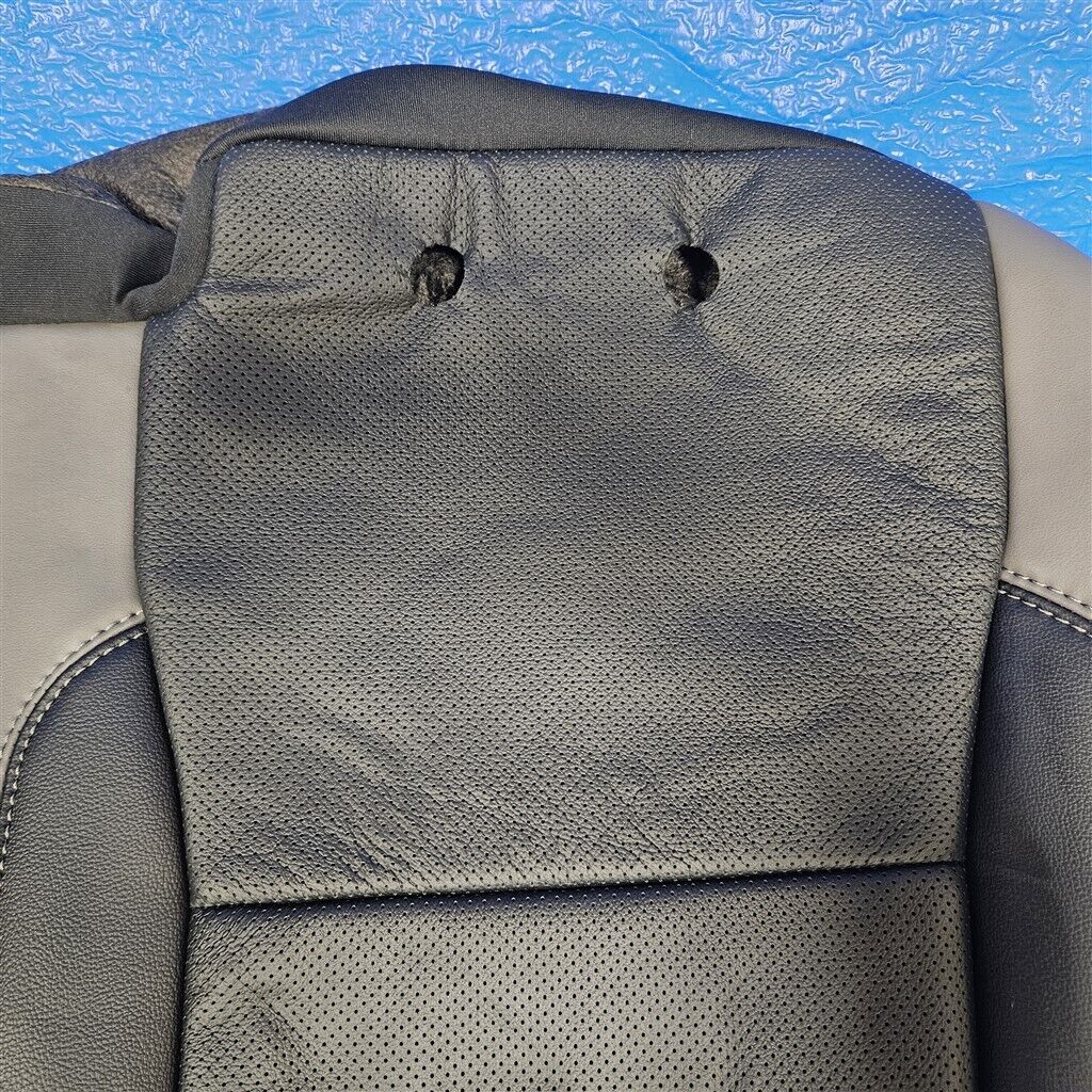 2017-2018 FORD F150 RAPTOR SUPERCREW LEATHER BACK DRIVER REAR UPPER SEAT COVER