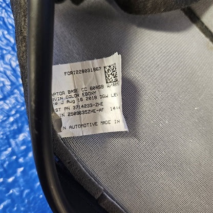 2017-2018 FORD F150 RAPTOR SUPERCREW LEATHER BACK DRIVER REAR UPPER SEAT COVER