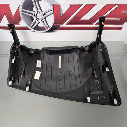 15-20 FORD F150 LARIAT DRIVER BLACK LEATHER DASH COVER FL3B-40A600-B