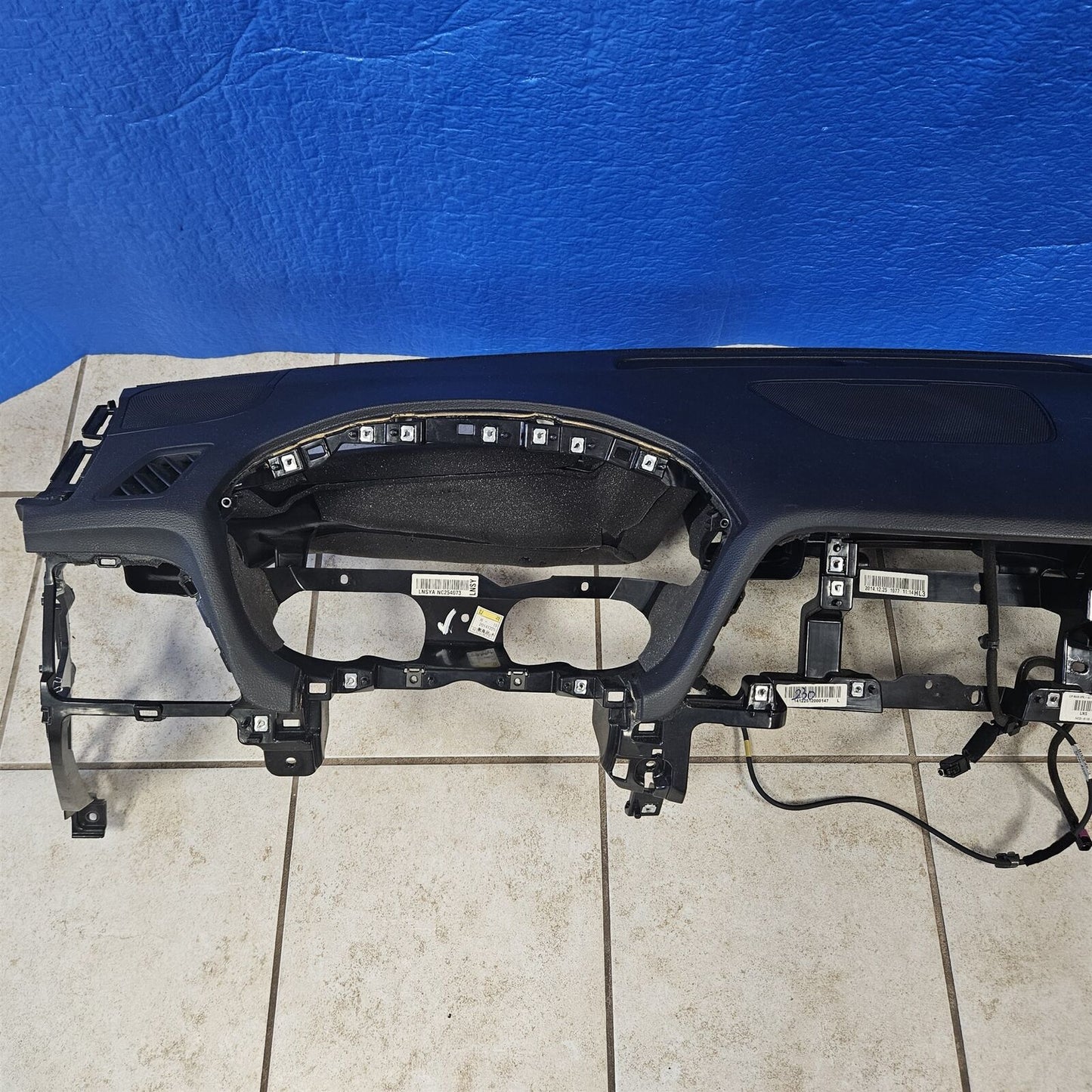 2015-2020 HYUNDAI GENESIS G80 DASH DASHBOARD PANEL ASSEMBLY 16 17 18 19 #13281