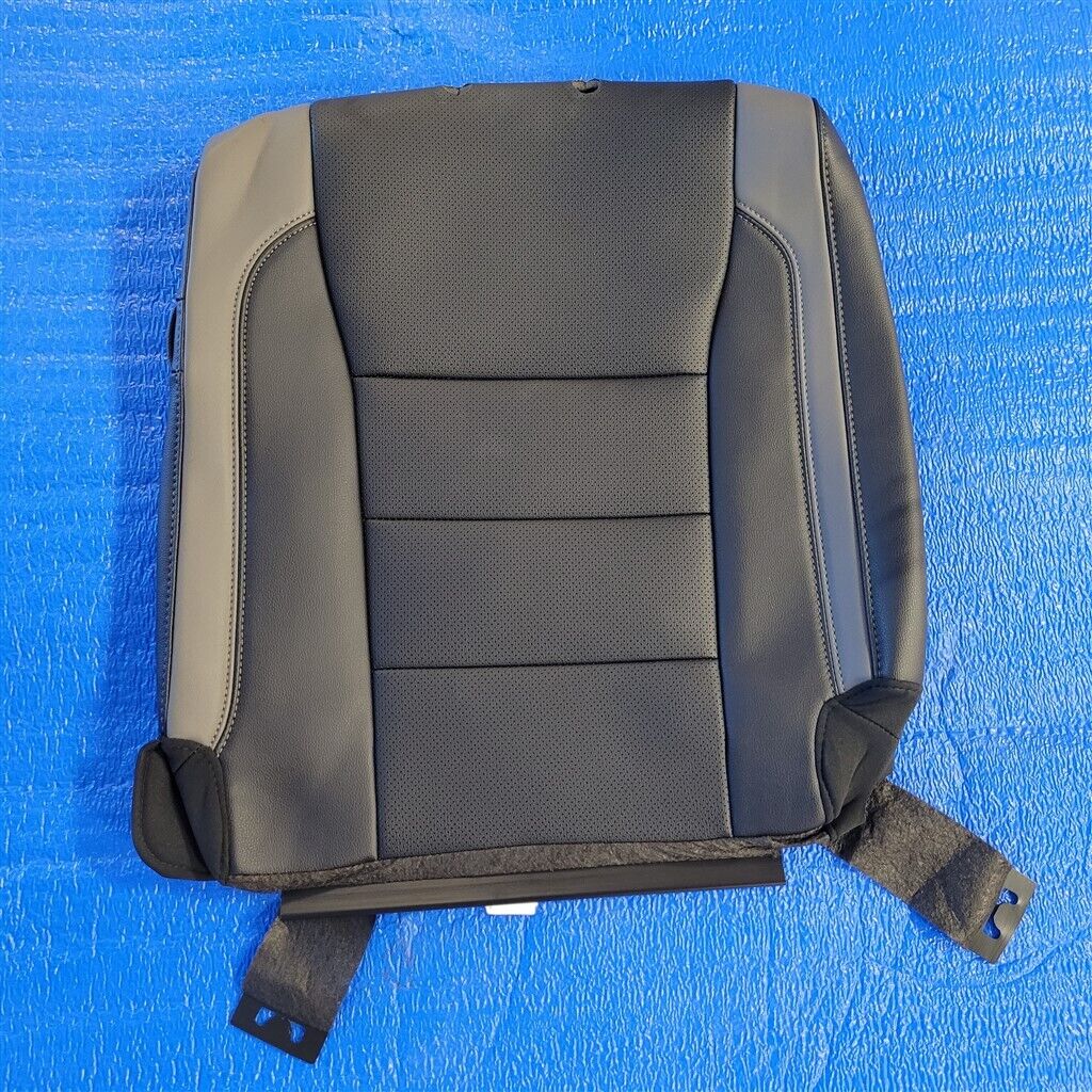 2017-2018 FORD F150 RAPTOR PASSENGER BACK REAR UPPER LEATHER SEAT COVER CREW