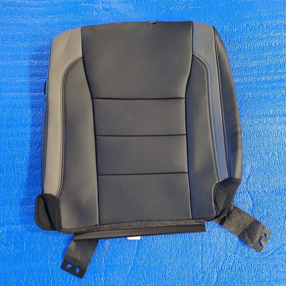 2017-2018 FORD F150 RAPTOR PASSENGER BACK REAR UPPER LEATHER SEAT COVER CREW