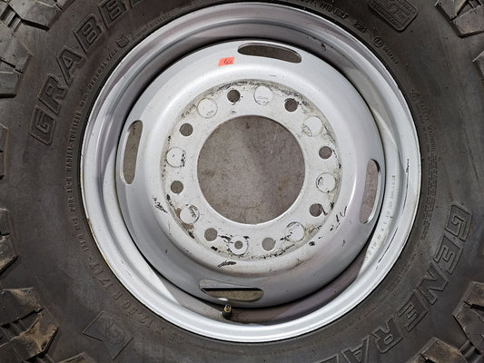 1-17" FORD F350 SUPERDUTY DUALLY SILVER WHEEL INNER REAR AC34-1015-WA OEM 18 20