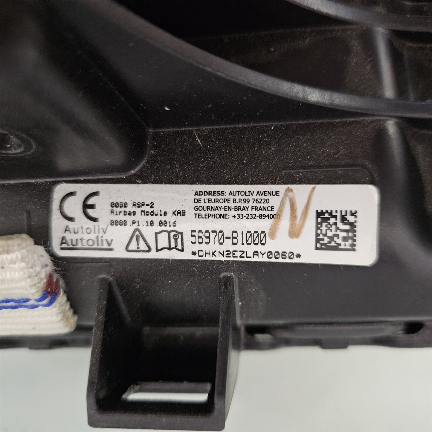 2015-2020 HYUNDAI GENESIS G80 LEFT DRIVER 56970-B1000 FRONT DASH KNEE #13266