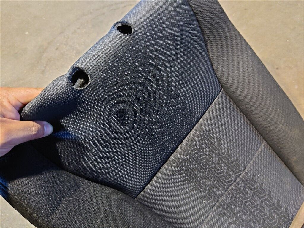 2018-2020 F150 XLT SPORT BLACK CLOTH REAR RIGHT SEAT SKIN SUPERCREW 18 19 20