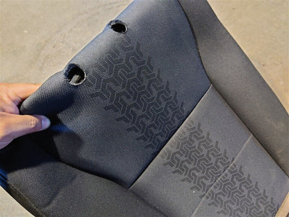 2018-2020 F150 XLT SPORT BLACK CLOTH REAR RIGHT SEAT SKIN SUPERCREW 18 19 20