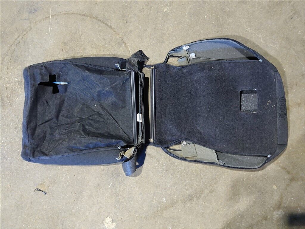 2018-2020 F150 XLT SPORT BLACK CLOTH REAR RIGHT SEAT SKIN SUPERCREW 18 19 20