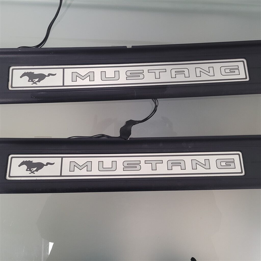 2015-2023 Ford Mustang GT Door Sill Scuff Plate Illuminated FR3J-6313222 #12292