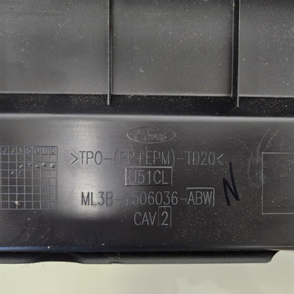 2021 2022 2023 2024 2025 FORD F150 GRAY GLOVE BOX STORAGE ML3B-1506036-ABW