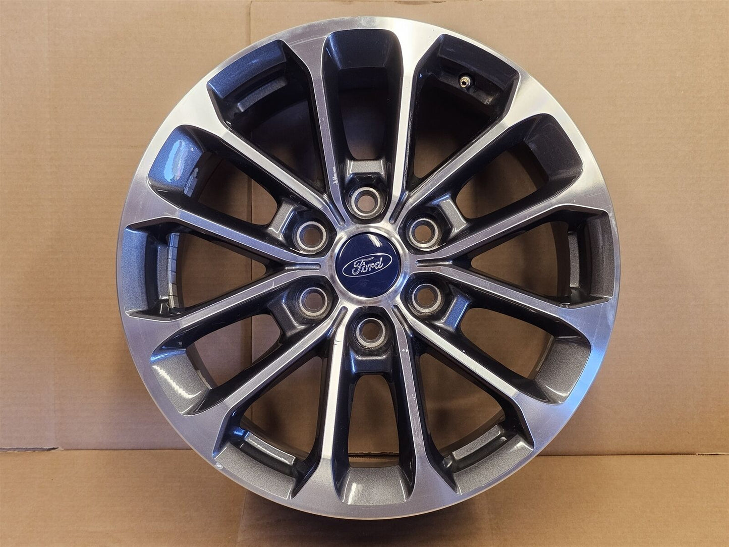 18" FORD F150 EXPEDITION FX4 FX2 GREY MACHINED WHEELS TIRES JL84-1007-AB OEM 20