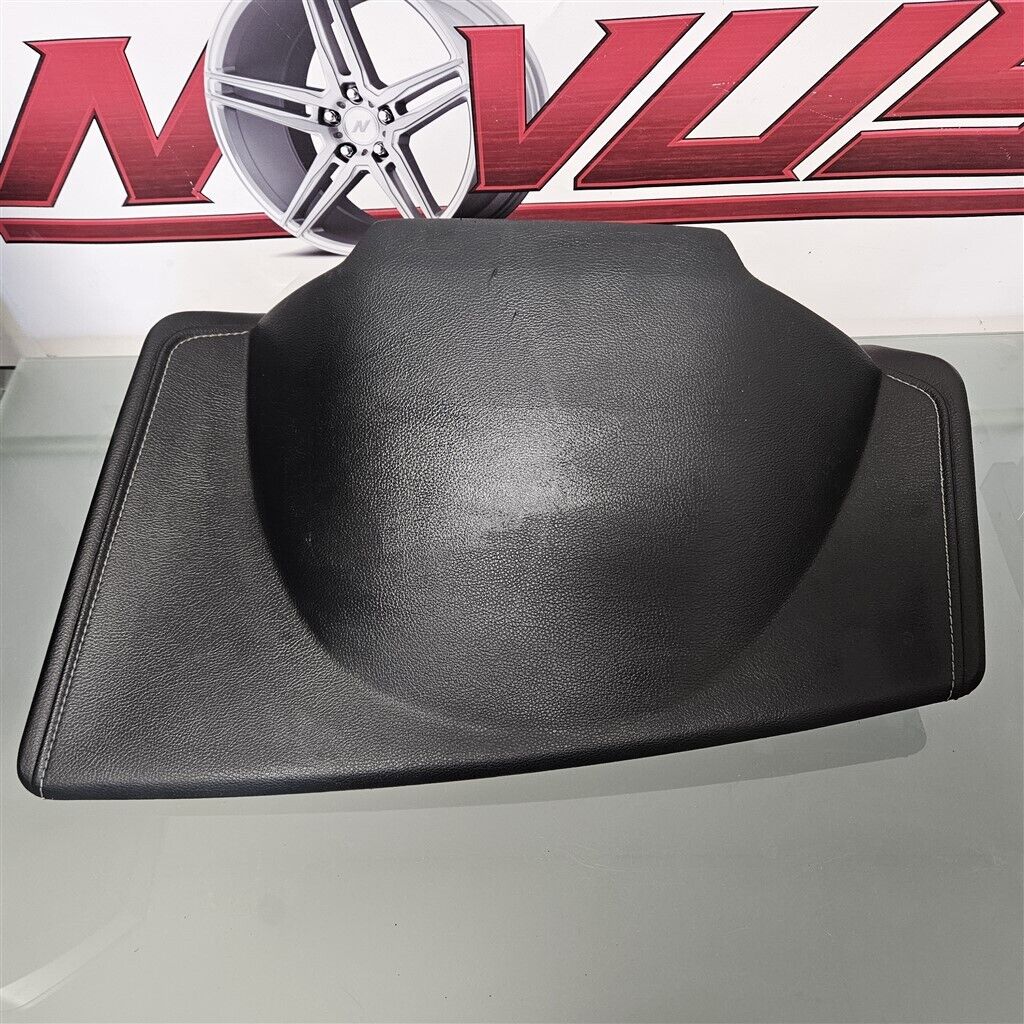 15-20 FORD F150 LARIAT DRIVER BLACK LEATHER DASH COVER FL3B-40A600-B