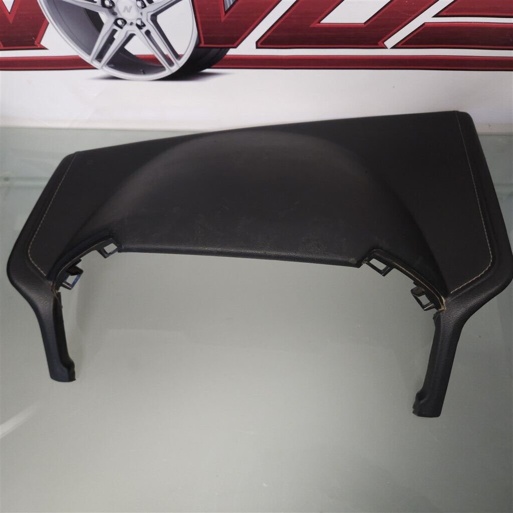 15-20 FORD F150 LARIAT DRIVER BLACK LEATHER DASH COVER FL3B-40A600-B