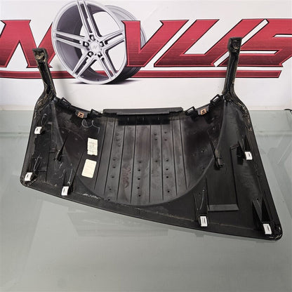 15-20 FORD F150 LARIAT DRIVER BLACK LEATHER DASH COVER FL3B-40A600-B