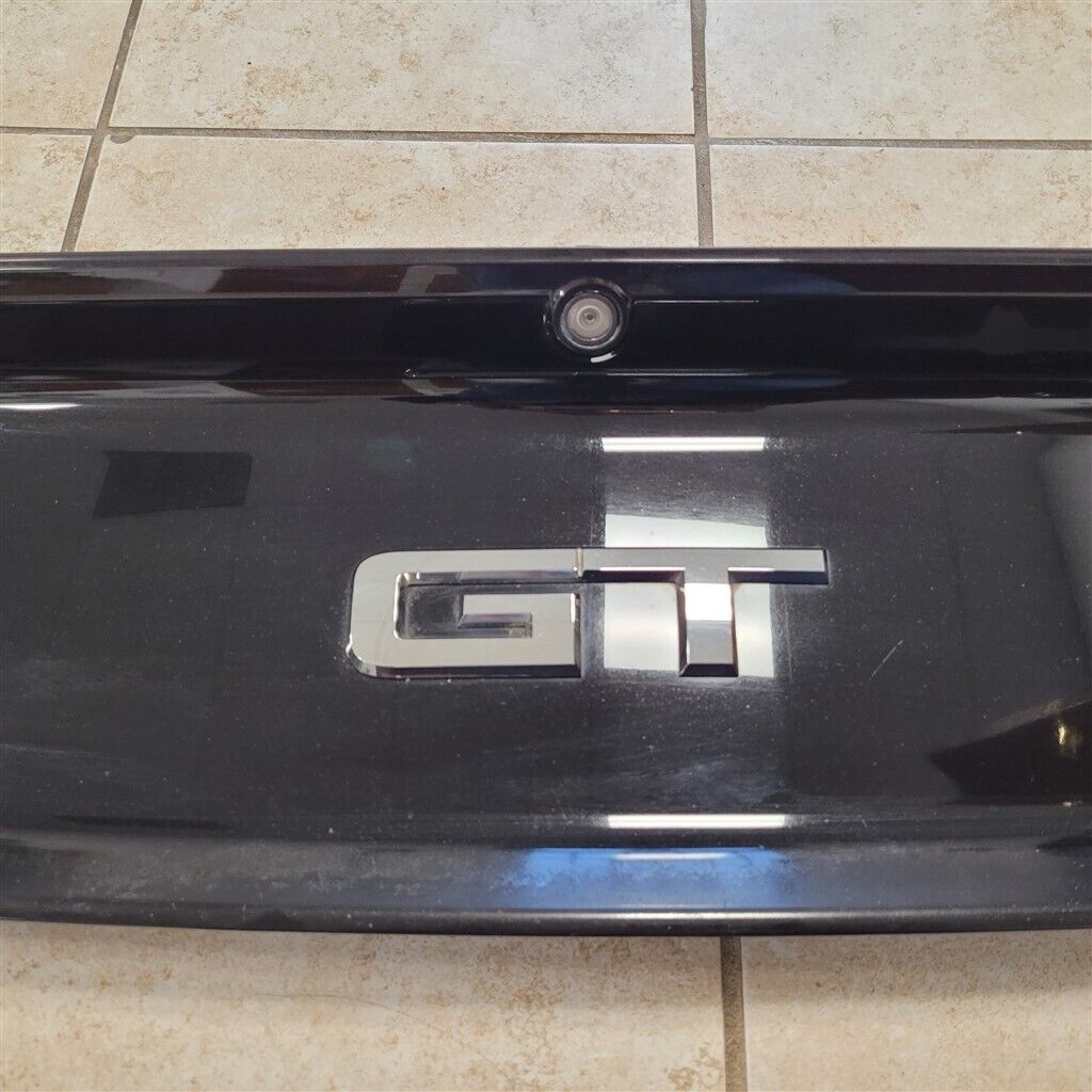 2015-2020 FORD MUSTANG GT REAR TRUNK PLAQUE EMBLEM CAMERA 16 17 18 19 OEM -12295