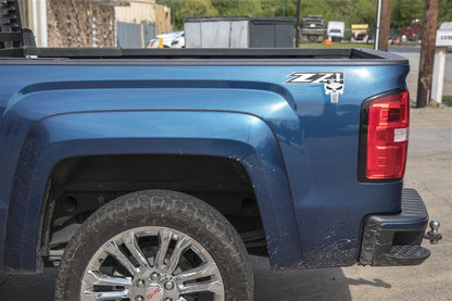 CHEVY Z71 WHITE PUNISHER 4X4 OFF ROAD SILVERADO CHEVOLET GMC SIERRA USA DECAL US