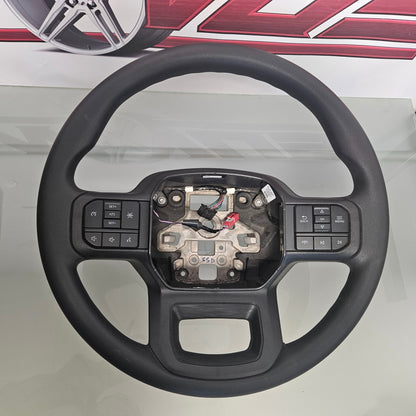 2021-2023 FORD F150 BLACK RUBBER STEERING WHEEL ML3B-3600-DF319W CONTROLS #3003