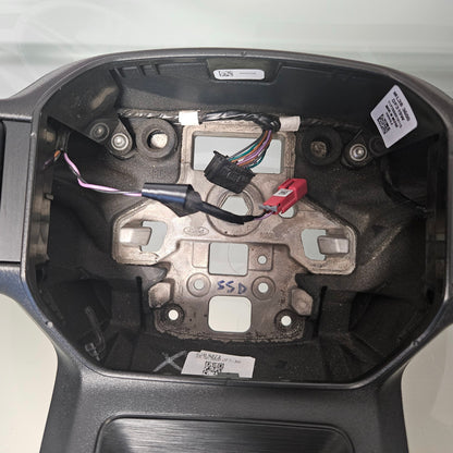 2021-2023 FORD F150 BLACK RUBBER STEERING WHEEL ML3B-3600-DF319W CONTROLS #3003