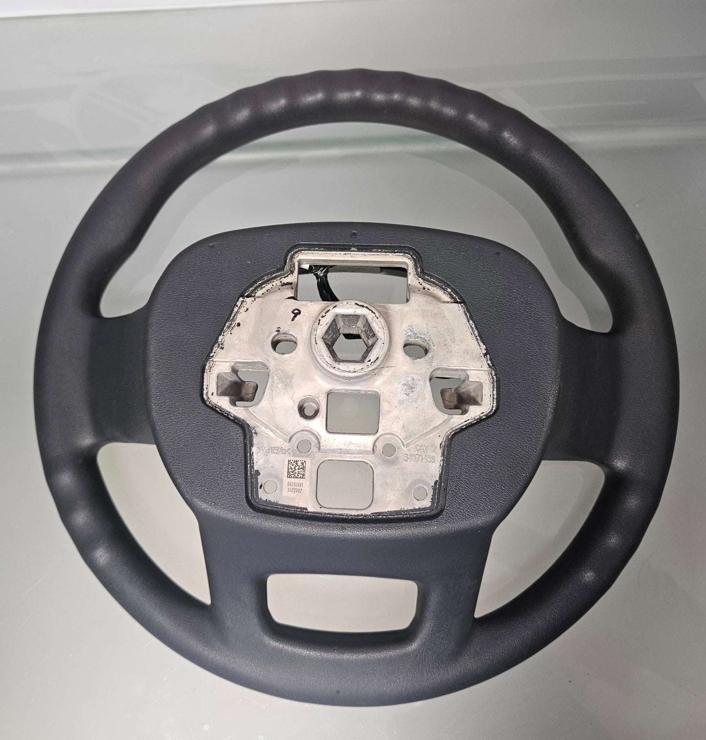 2021-2023 FORD F150 BLACK RUBBER STEERING WHEEL ML3B-3600-DF319W CONTROLS #3003